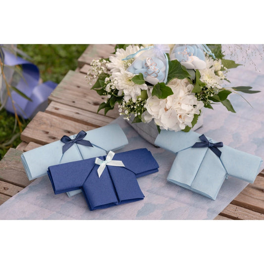 Ruban satin - Bleu (25m)