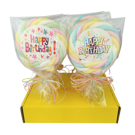 Sucette Mallow Happy Birthday