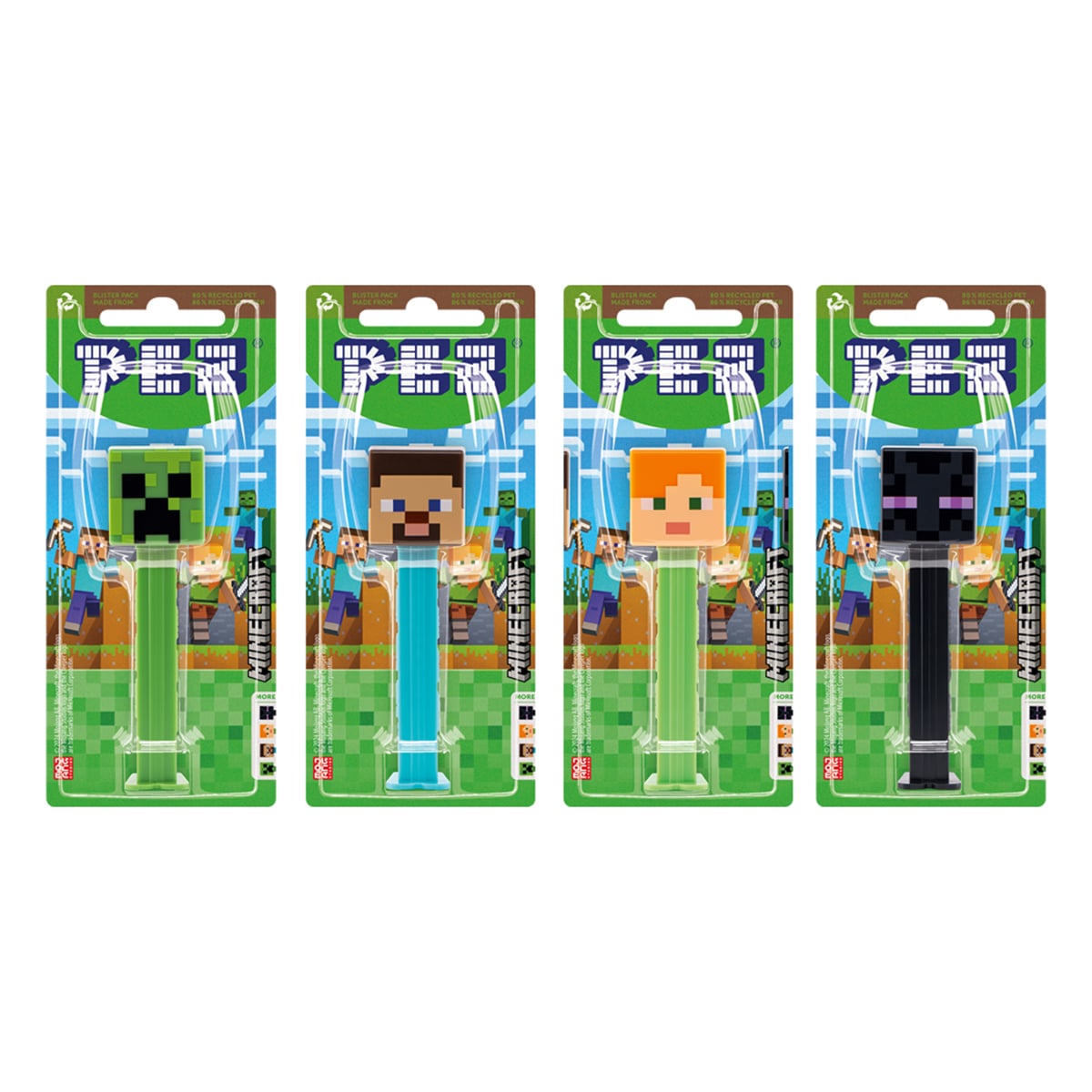 Distributeur PEZ Minecraft