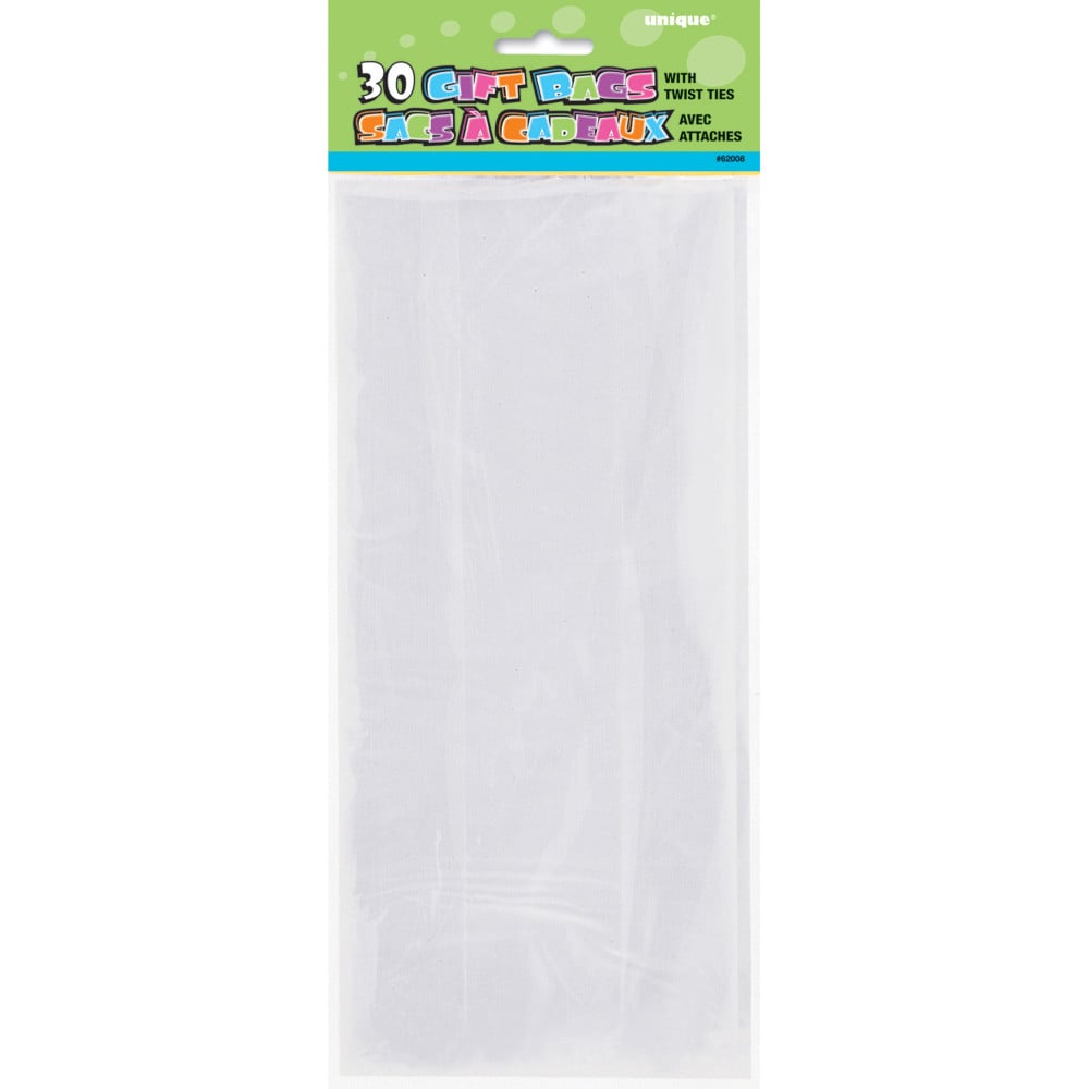 Sachets Cellophane Transparents (30pcs)