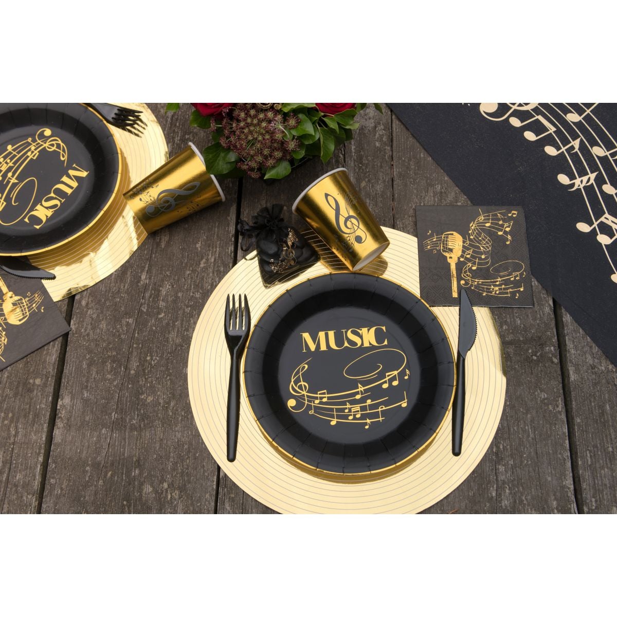 Gobelets - Musique (10pcs)