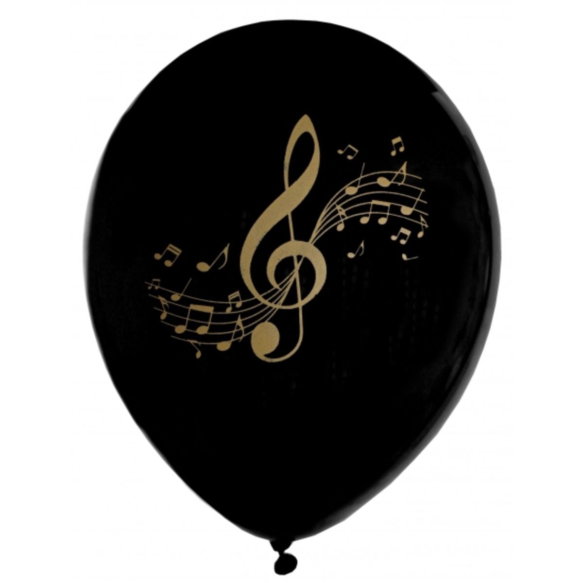 Ballons - Musique (8pcs)