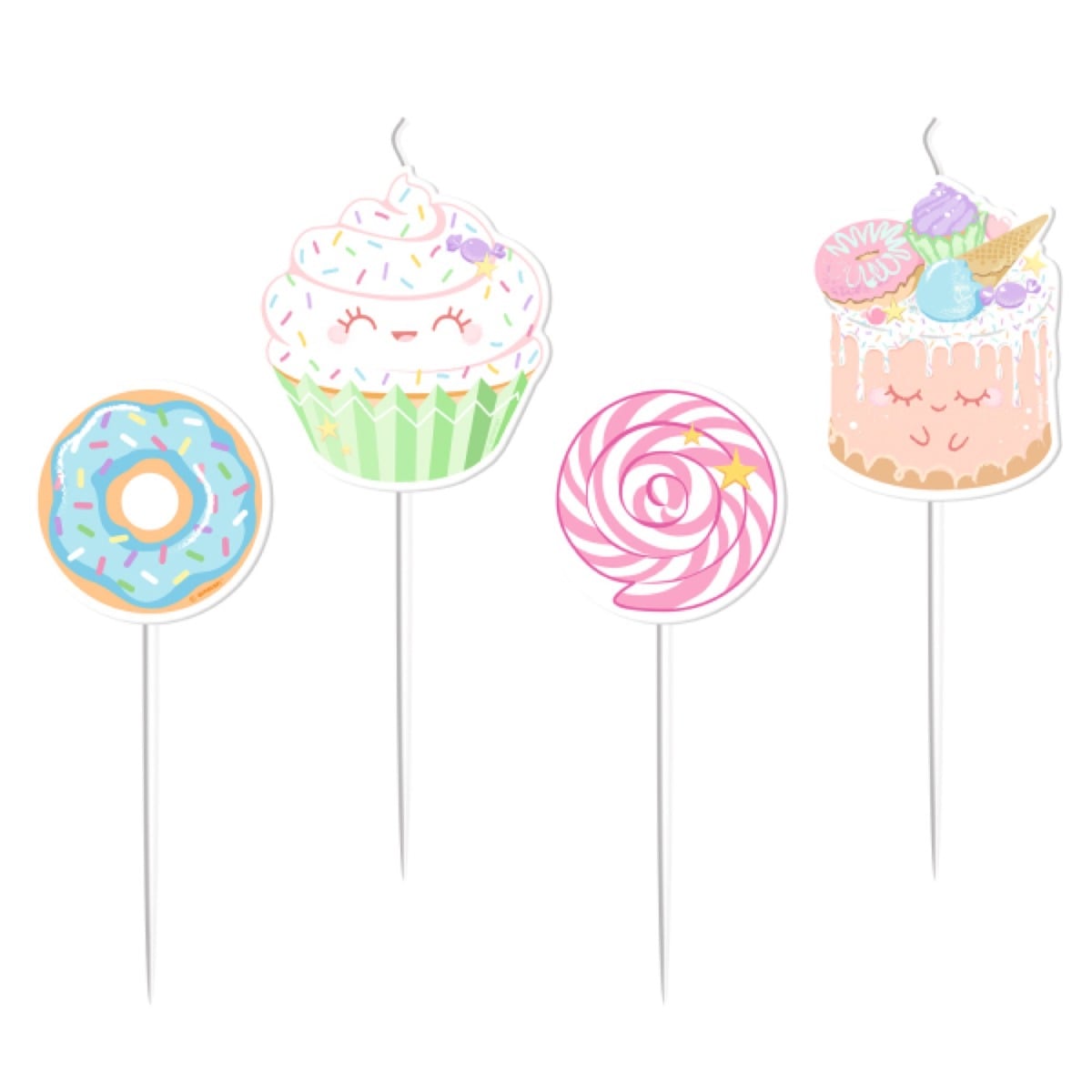 Bougies Gourmandises (4pcs)