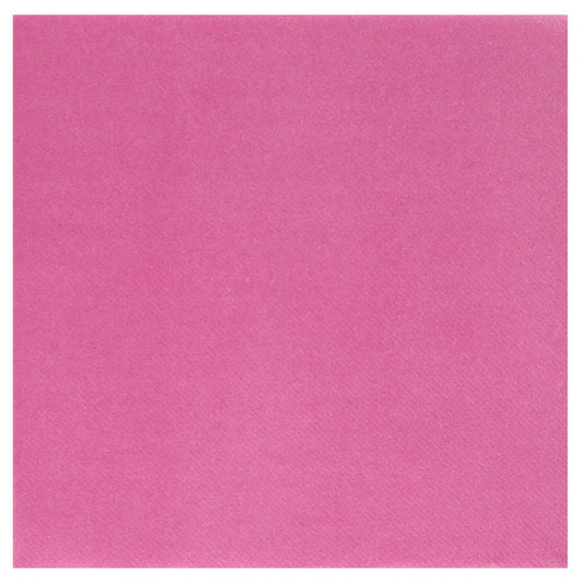 Serviettes Rose bonbon Airlaid 40x40cm (20pcs)