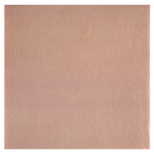Serviettes Rose gold Airlaid 40x40cm (25pcs)