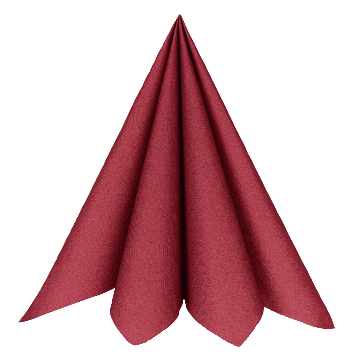 Serviettes Bordeaux Airlaid 40x40cm (25pcs)