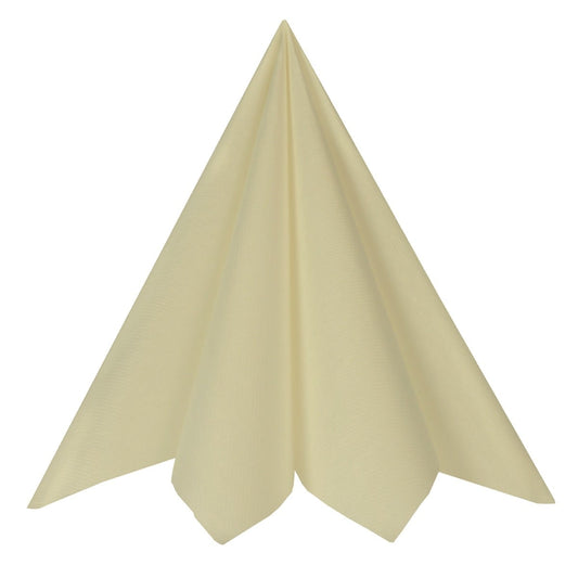 Serviettes Ivoire Airlaid 40x40cm (20pcs)