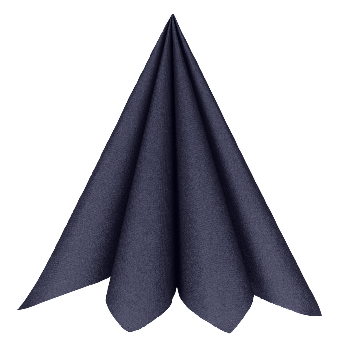 Serviettes airlaid bleu marine 40 x 40cm (20 pièces)