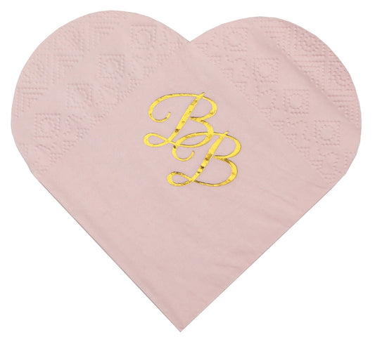 Serviettes BB Rose