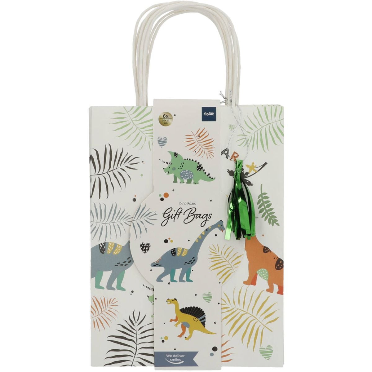 Sacs cadeaux - Dinos (6pcs)