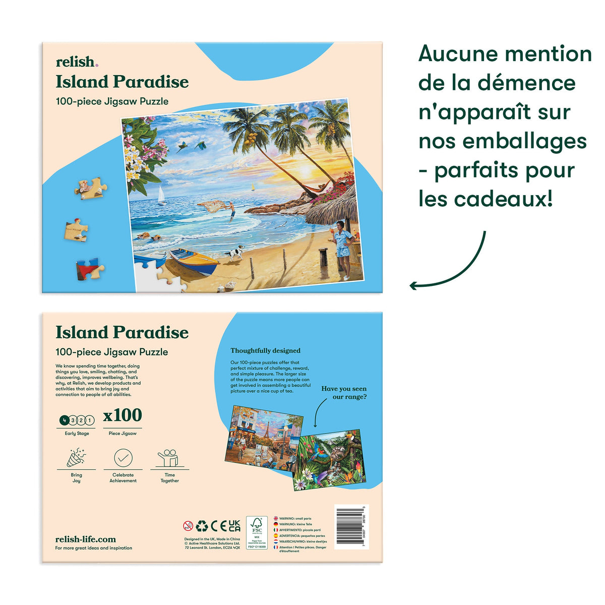 Puzzle 100 pièces - Island Paradise