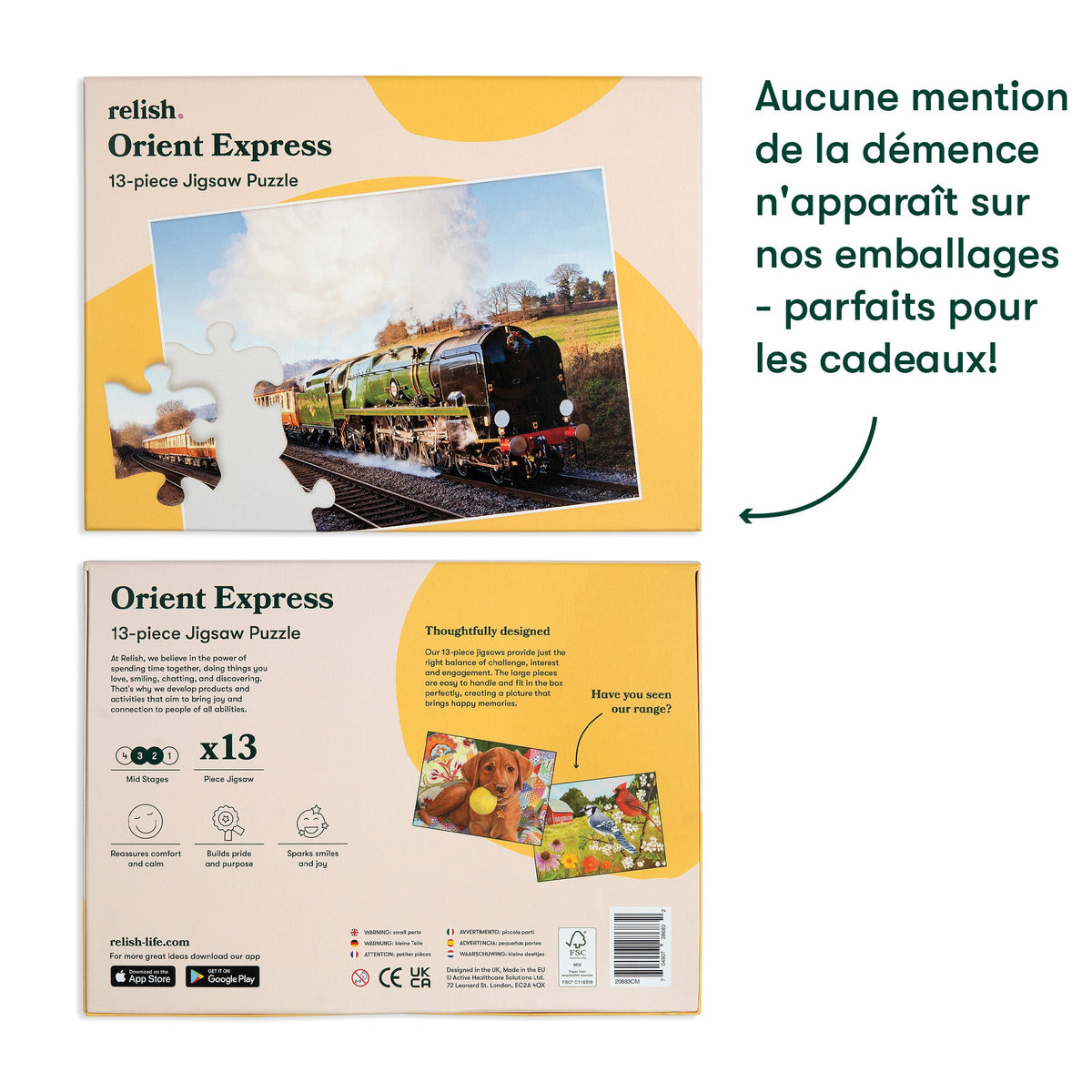 13-piece Puzzle - Orient Express