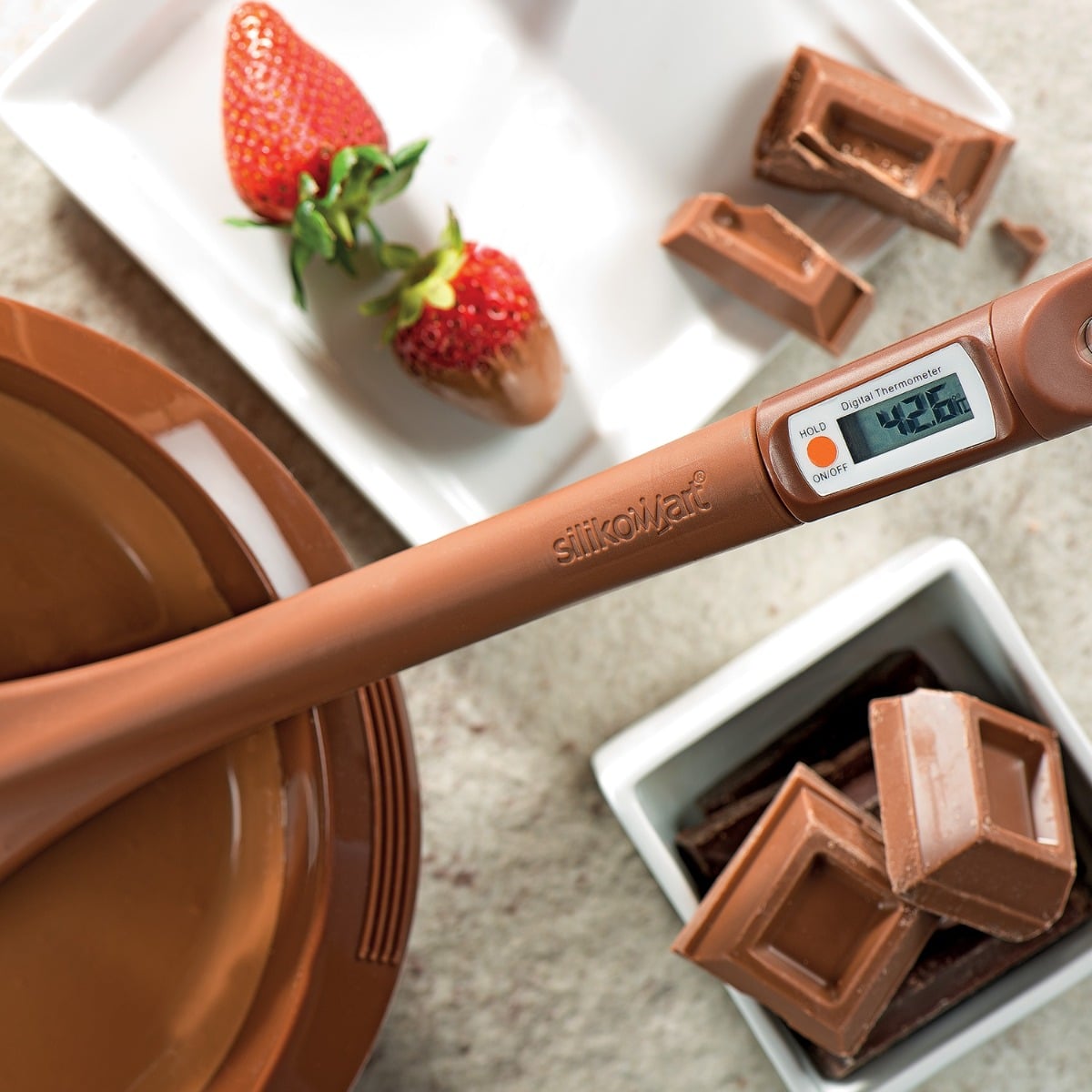 Thermo Choc - Spatule avec thermomètre