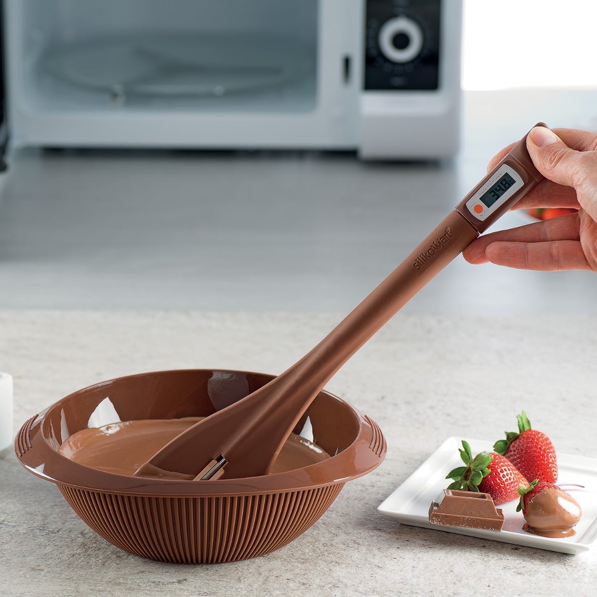 Thermo Choc - Spatule avec thermomètre