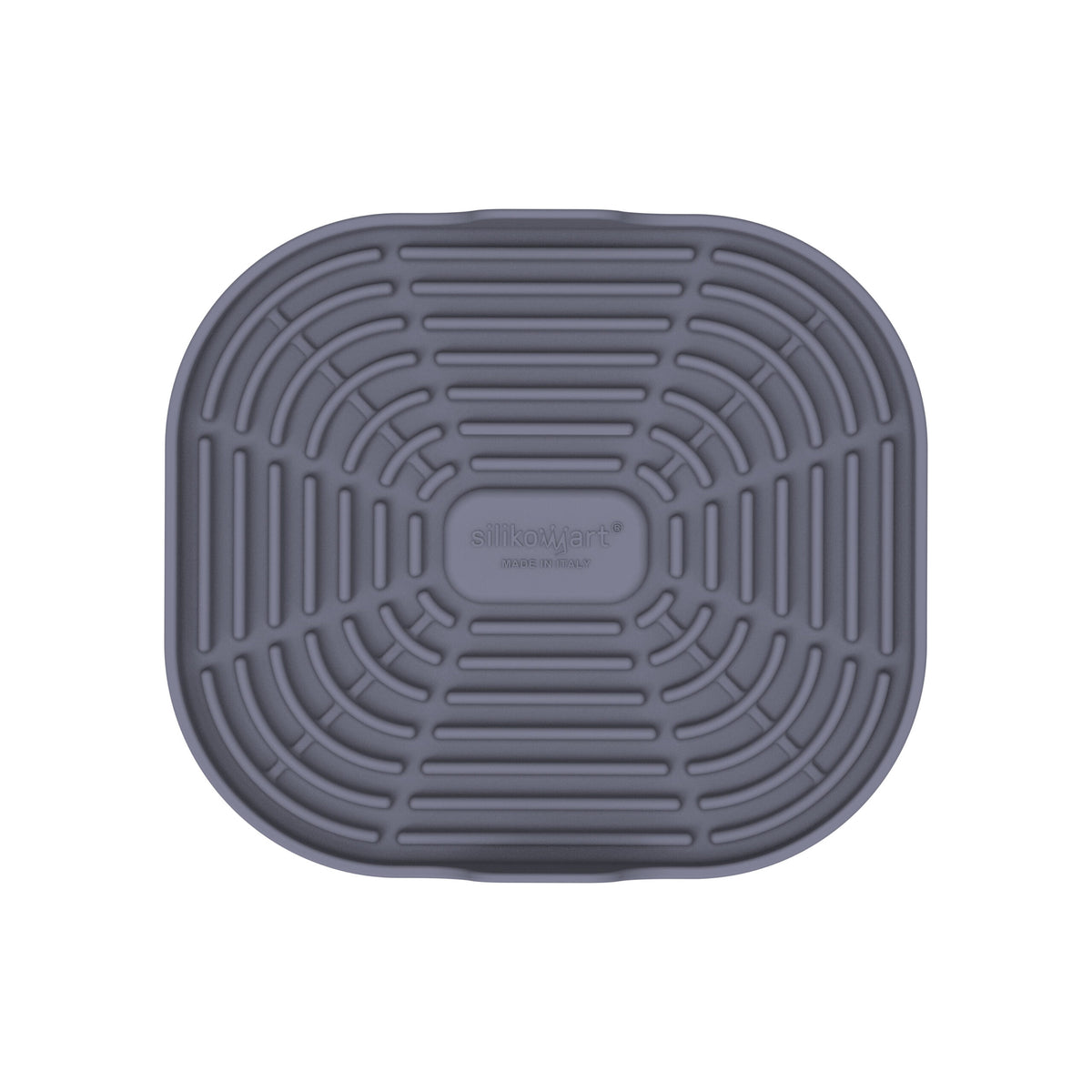 Silikomart Tapis silicone Silfry Mat pour airfryer gris (19.5 x 17 cm)
