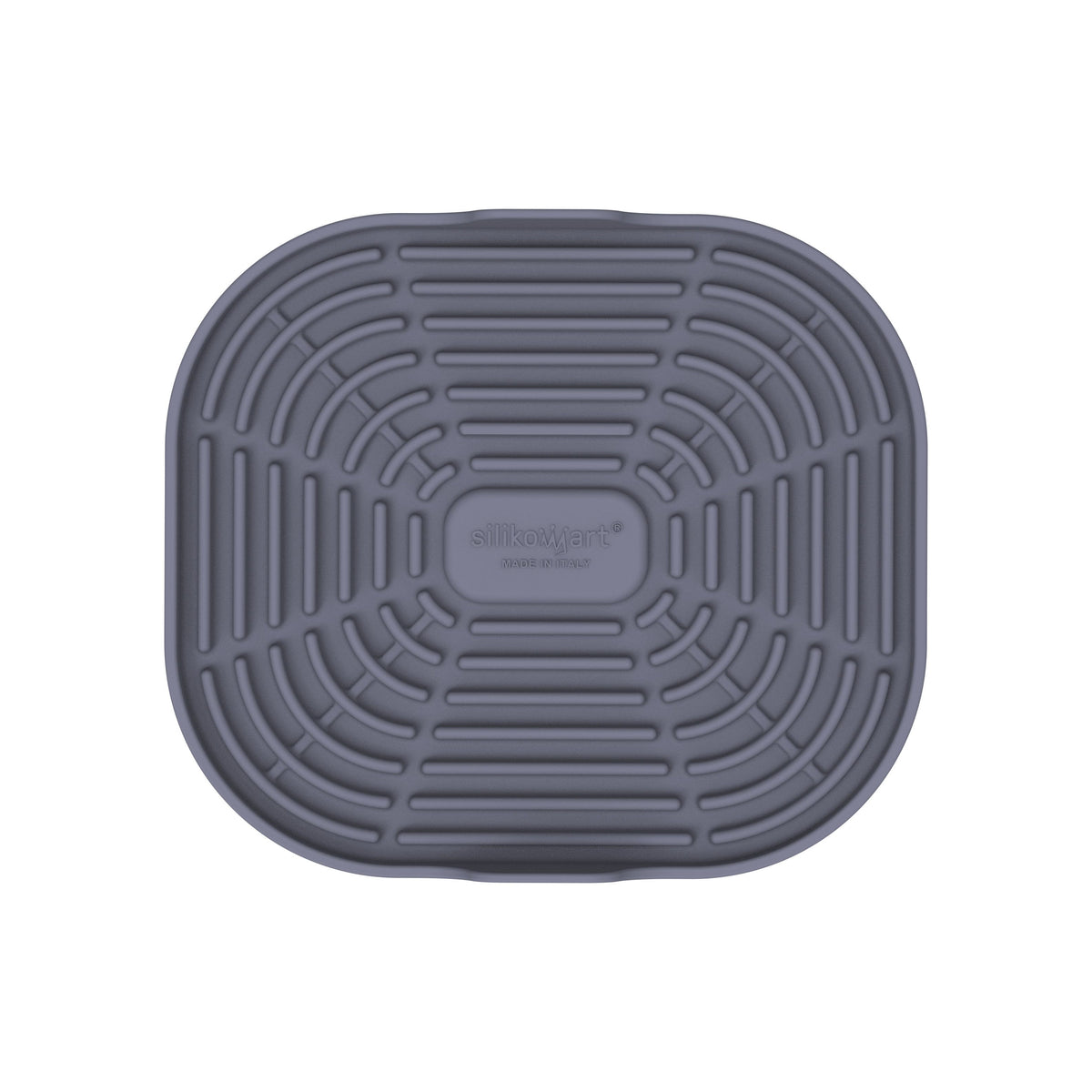 Silikomart Tapis silicone Silfry Mat pour airfryer gris (19.5 x 17 cm)