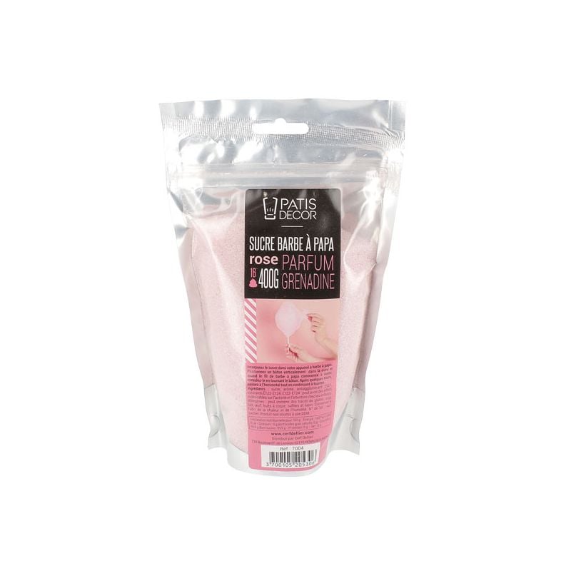 Préparation Barbe à Papa - Grenadine (400g)