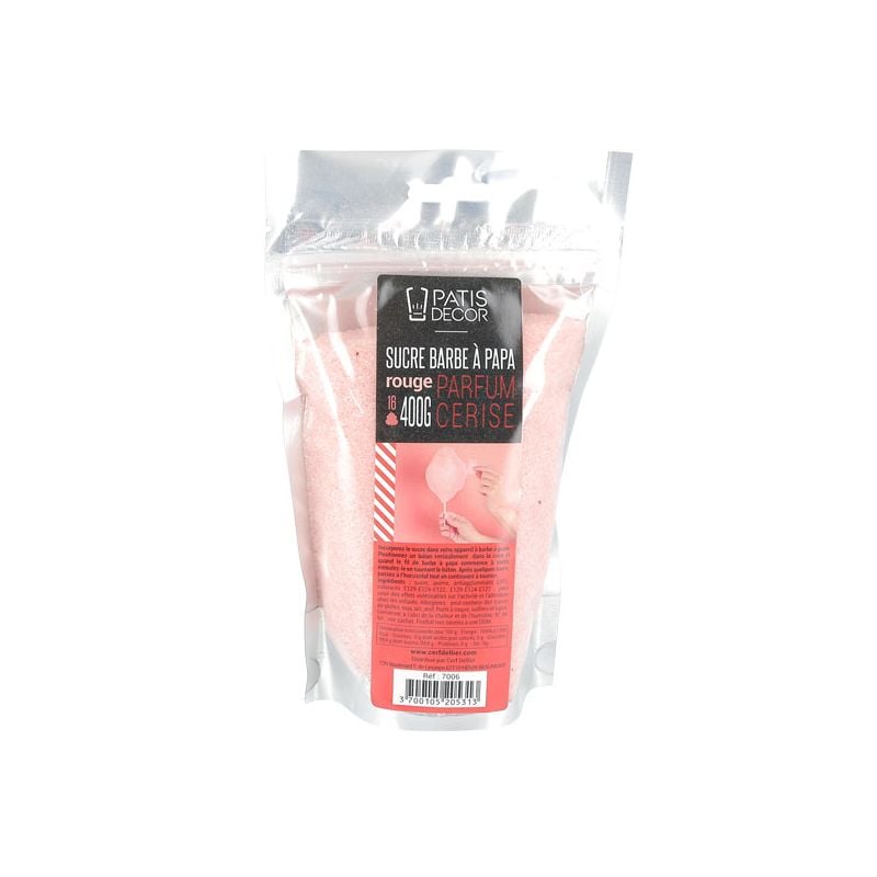 Préparation Barbe à Papa - Cerise(400g)