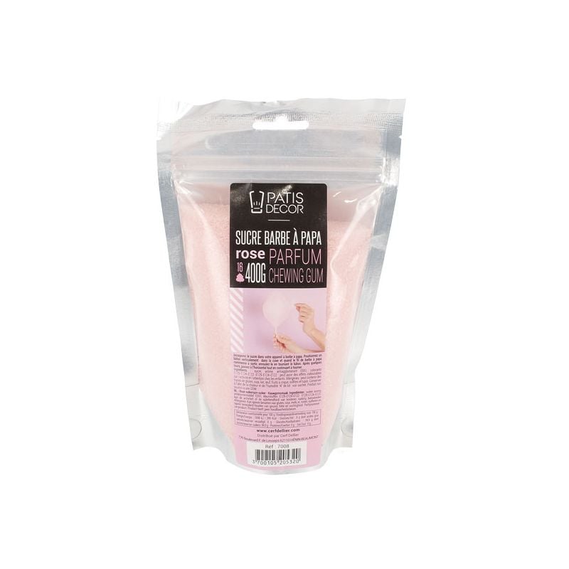 Préparation Barbe à Papa - Chewing Gum (400g)