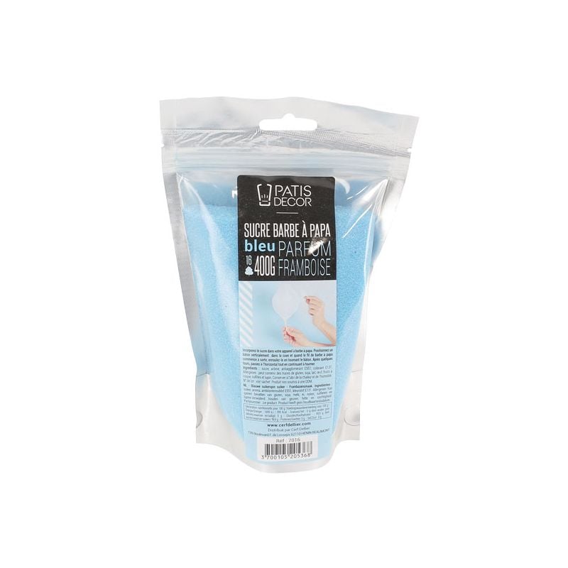 Préparation Barbe à Papa - Framboise (400g)