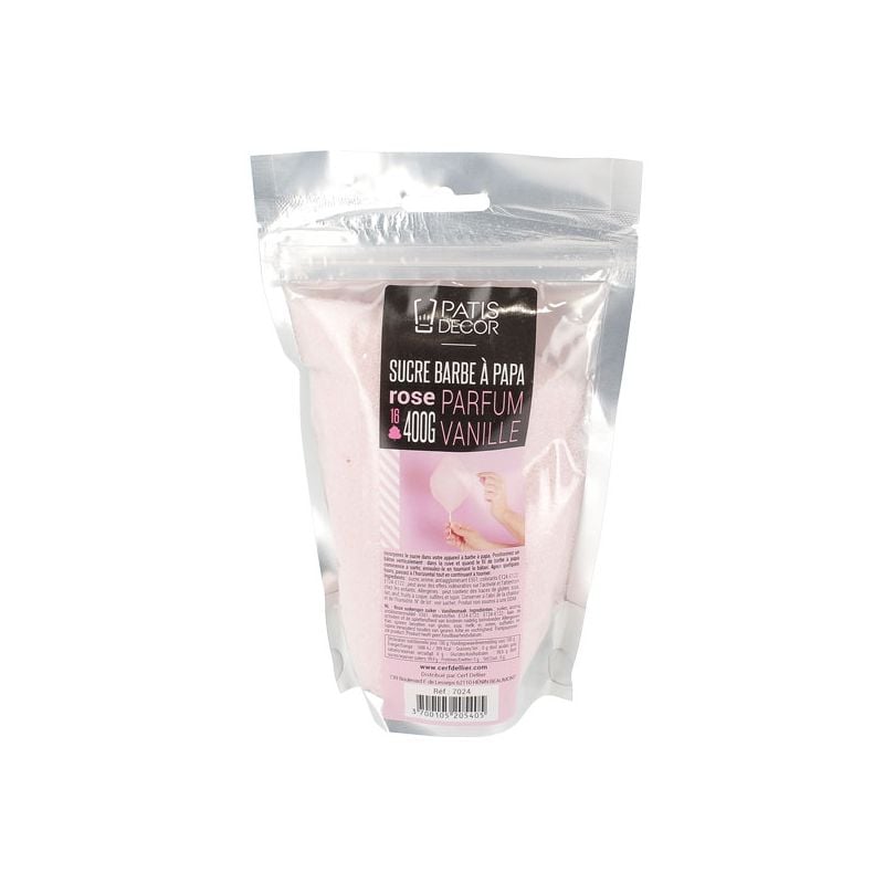 Préparation Barbe à Papa - Vanille (400g)