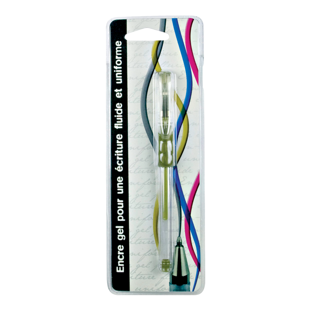Stylo doré (gel)