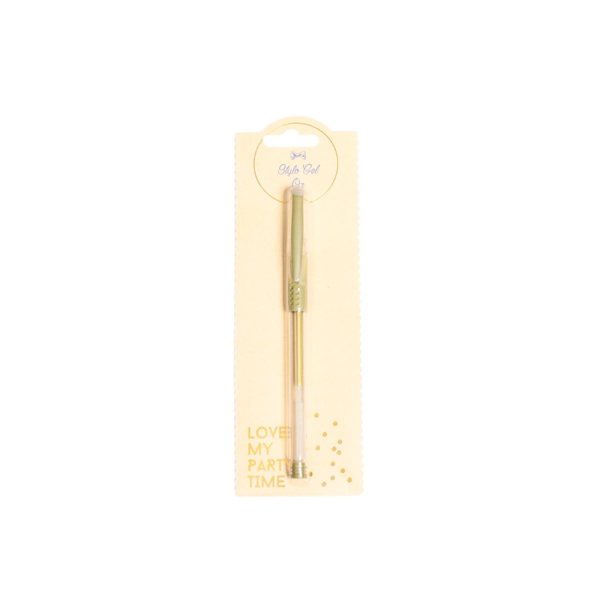 Stylo doré (gel)