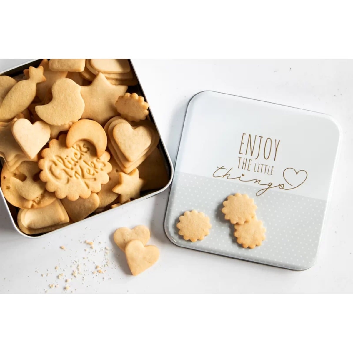 Boîte à biscuits - Enjoy The Little Things 16cm