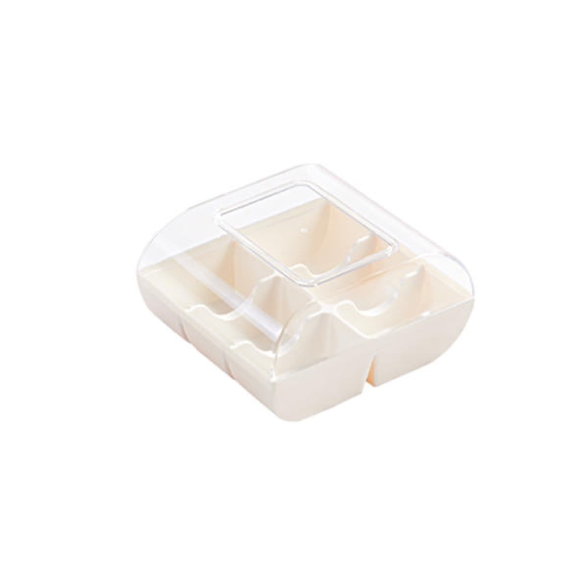 Boîte pour 6 macarons - Blanc