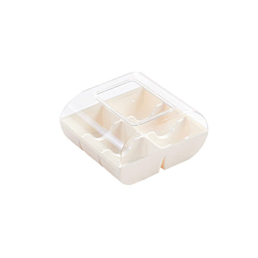 Boîte pour 6 macarons - Blanc