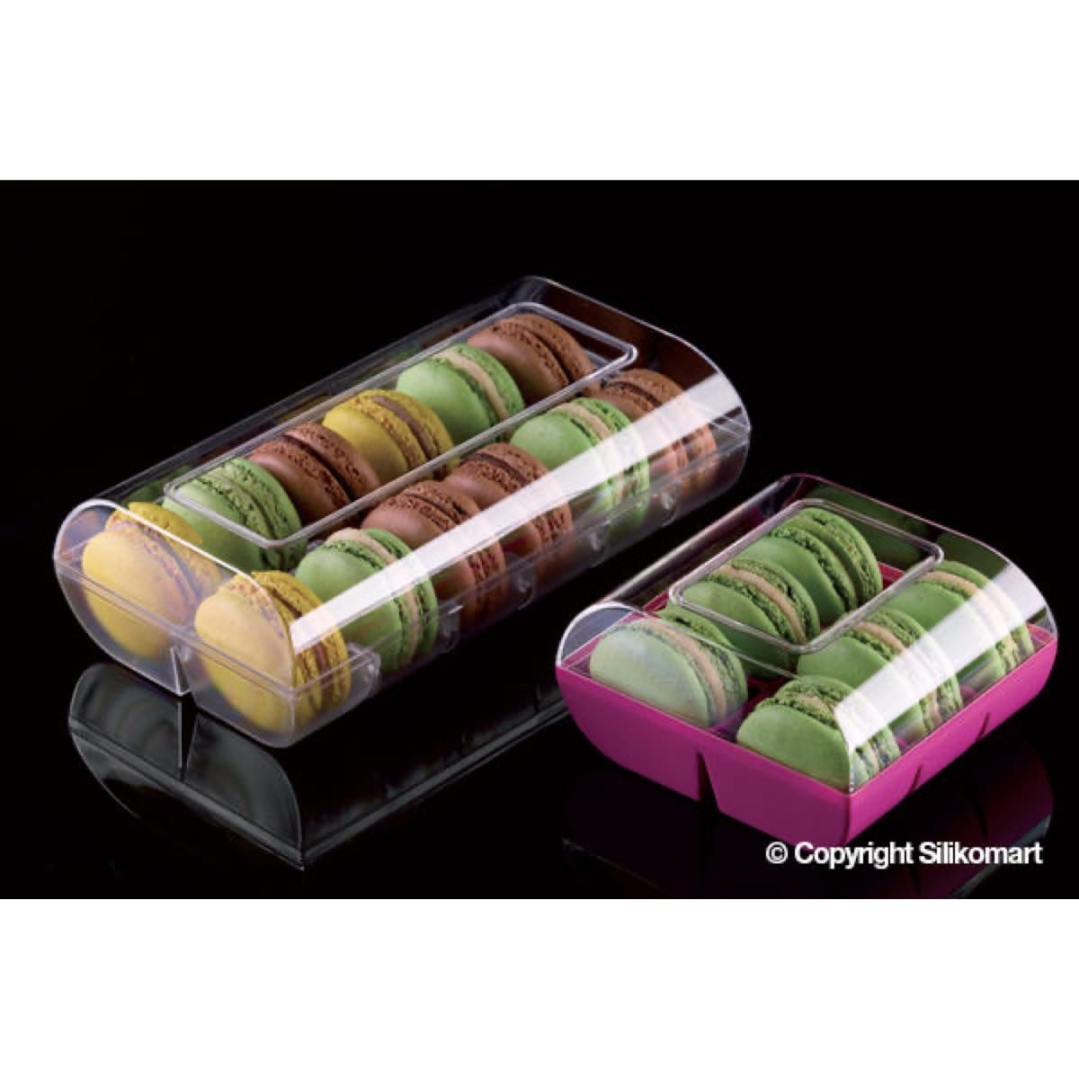 Boîte pour 6 macarons - Blanc