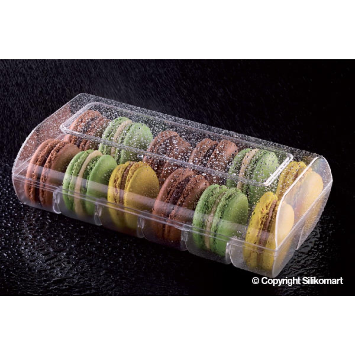 Boîte pour 12 macarons - Blanc (48pcs)