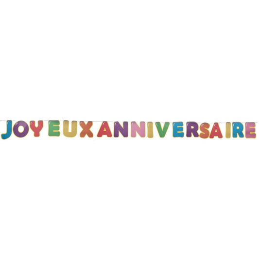 Guirlande Joyeux Anniversaire
