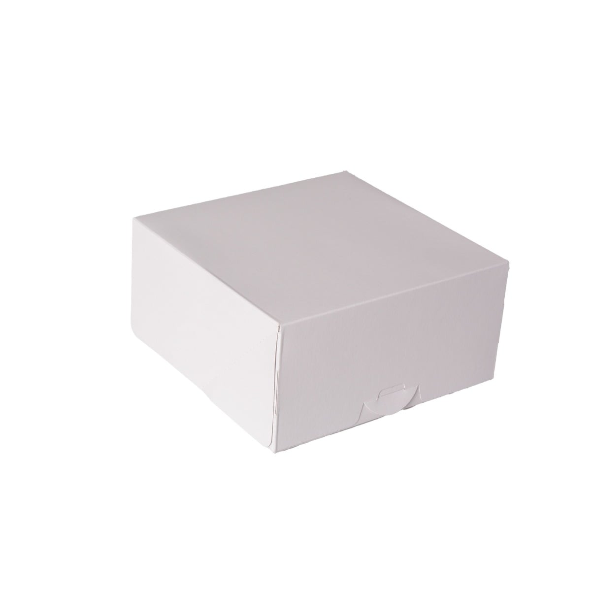 Boîte pour tourte blanche, L16 x L16 x H8 cm