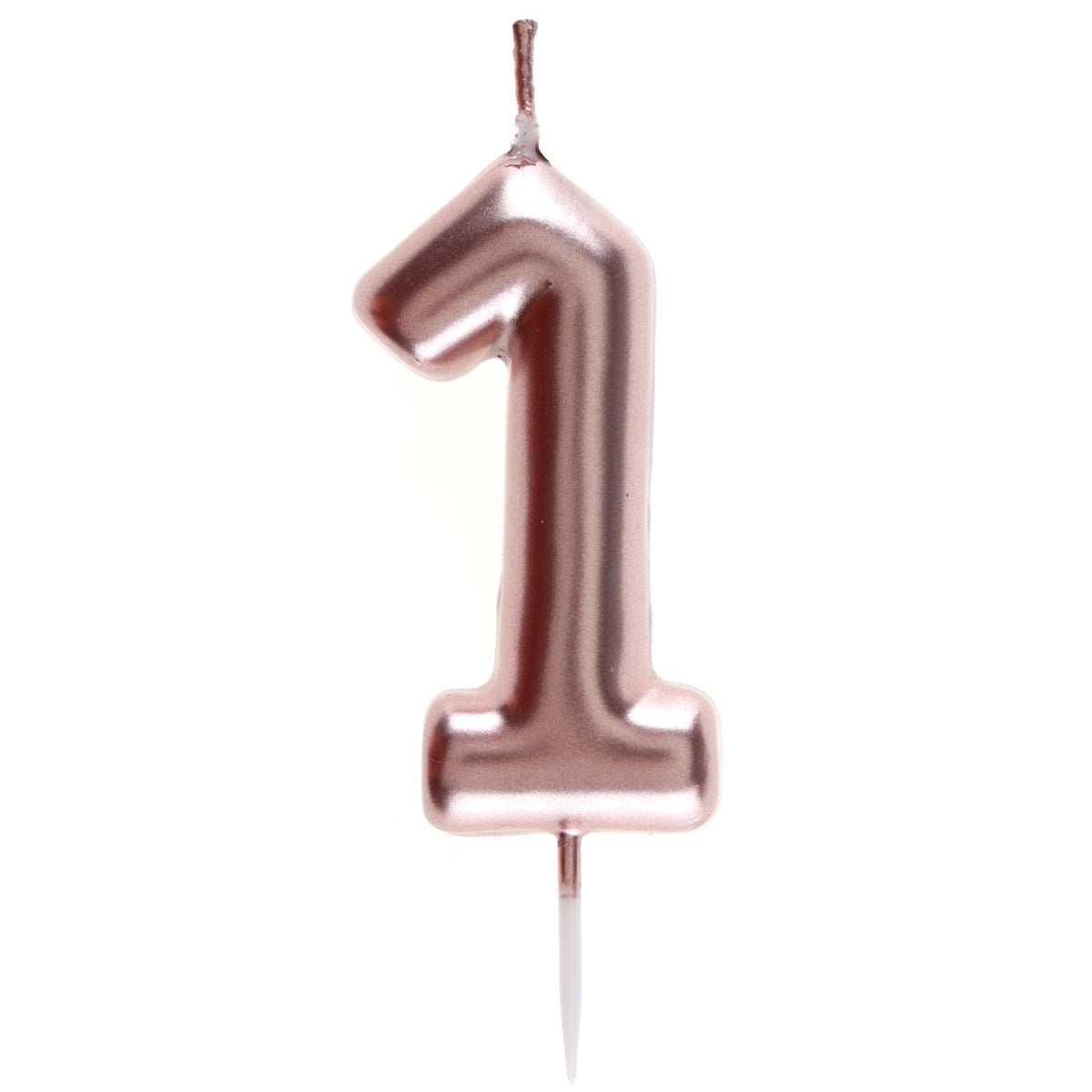 Bougie Chiffre - Rose gold (9cm)