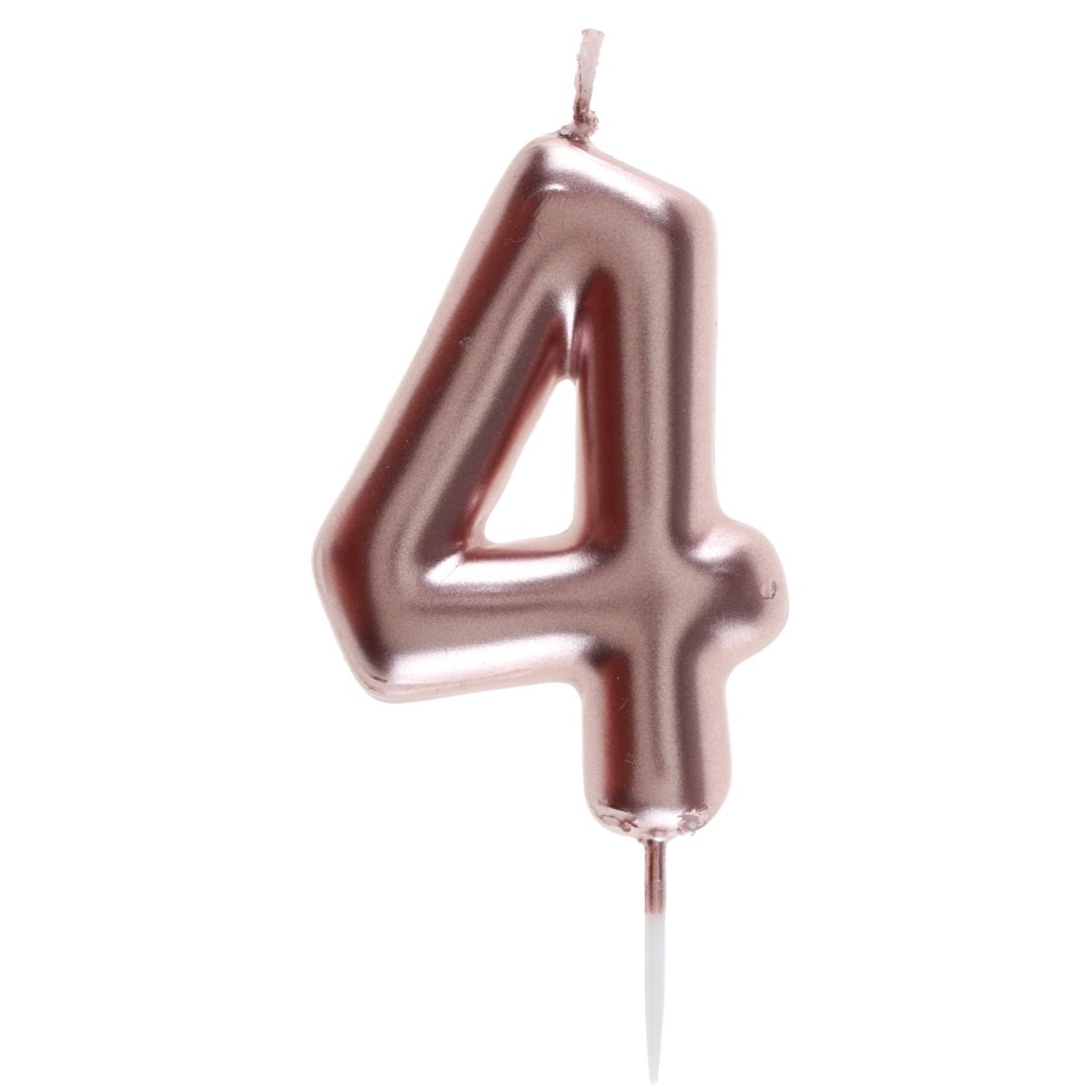 Bougie Chiffre - Rose gold (9cm)