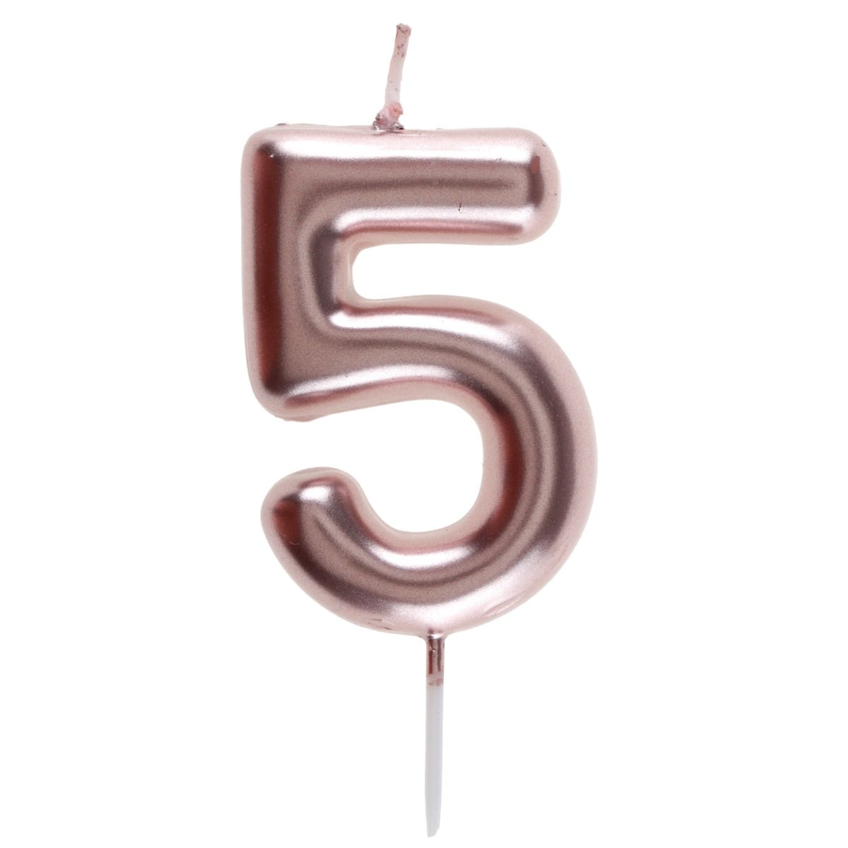 Bougie Chiffre - Rose gold (9cm)