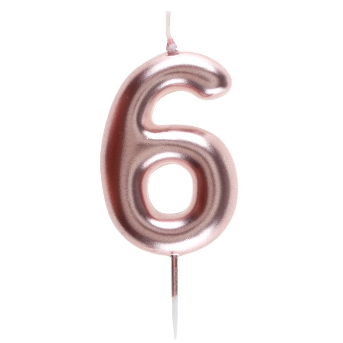 Bougie Chiffre - Rose gold (9cm)