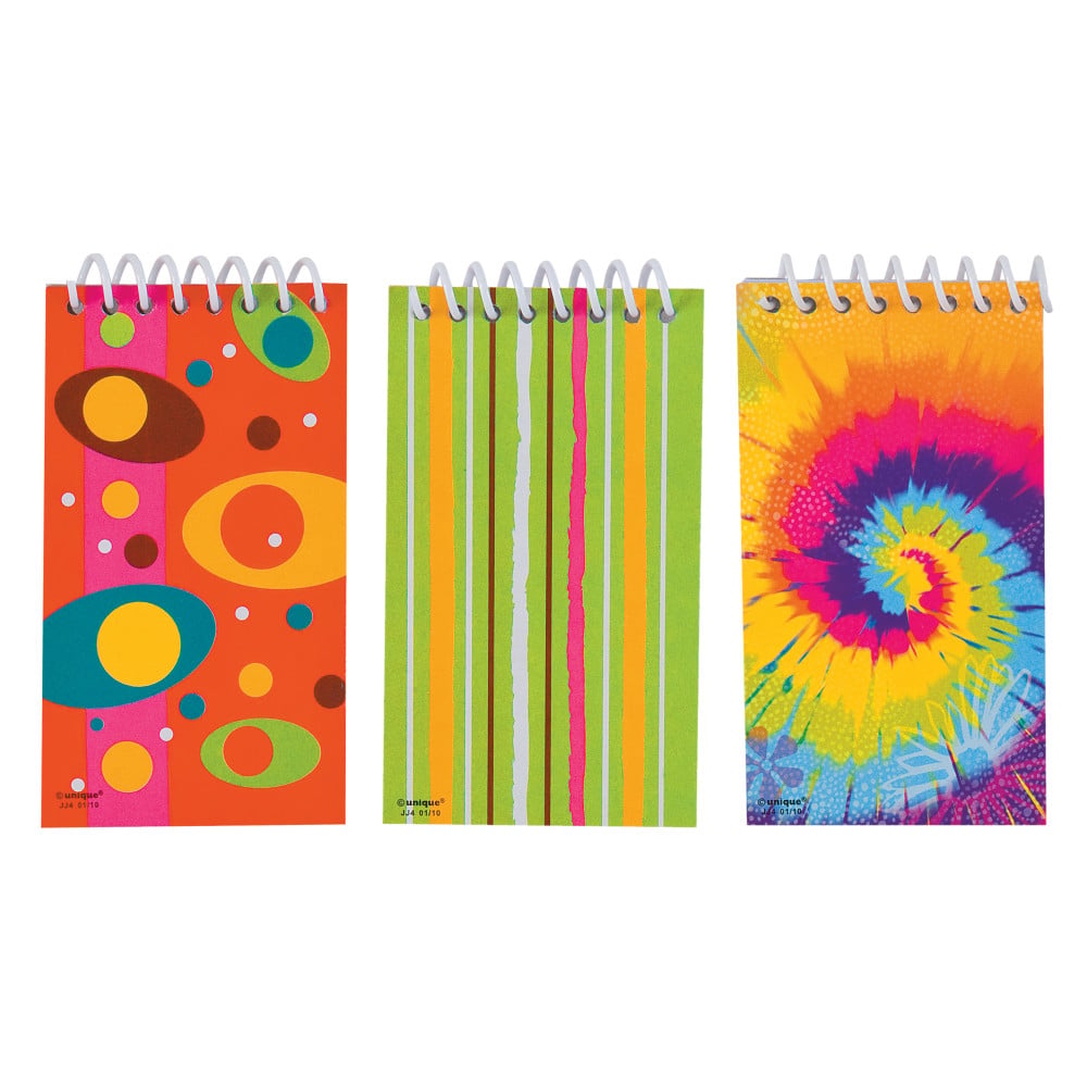 Bloc notes avec spirale (6pcs)