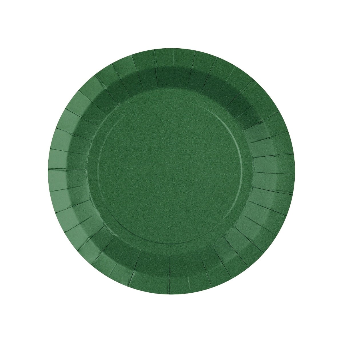 Assiettes unies 17.5cm Vert Foncé