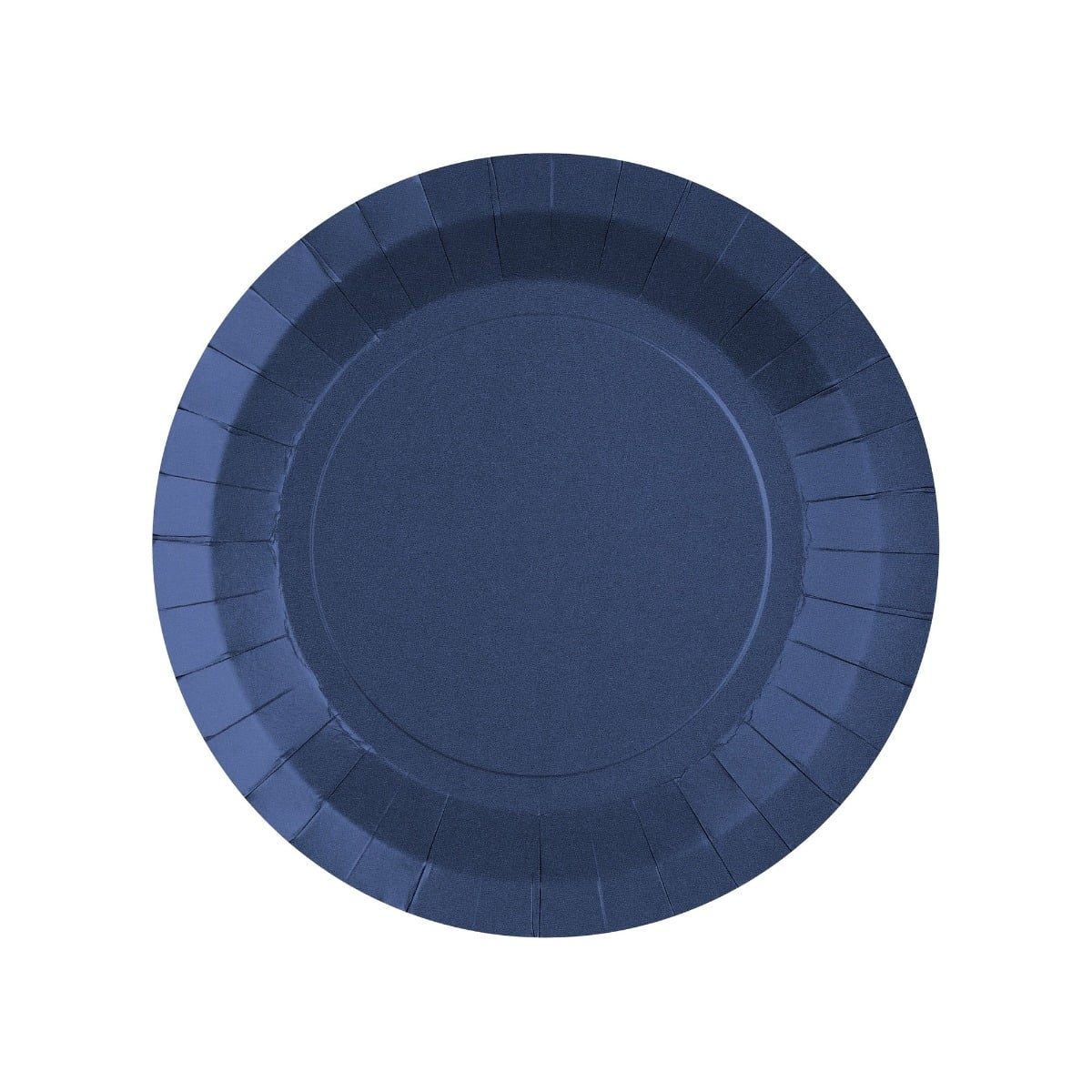 Assiettes unies - 17.5 cm - Bleu