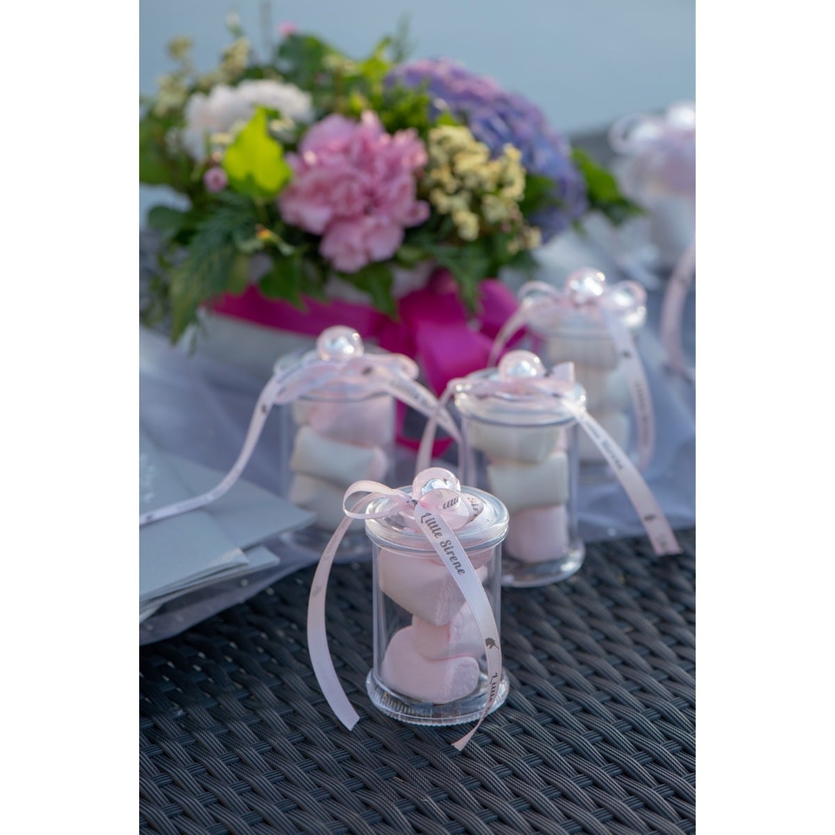 Ruban satin - Rose (25m)