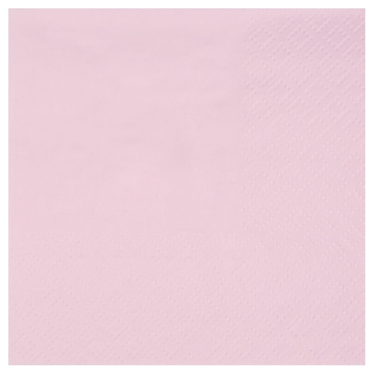 Serviettes Cocktail Airlaid - Rose clair