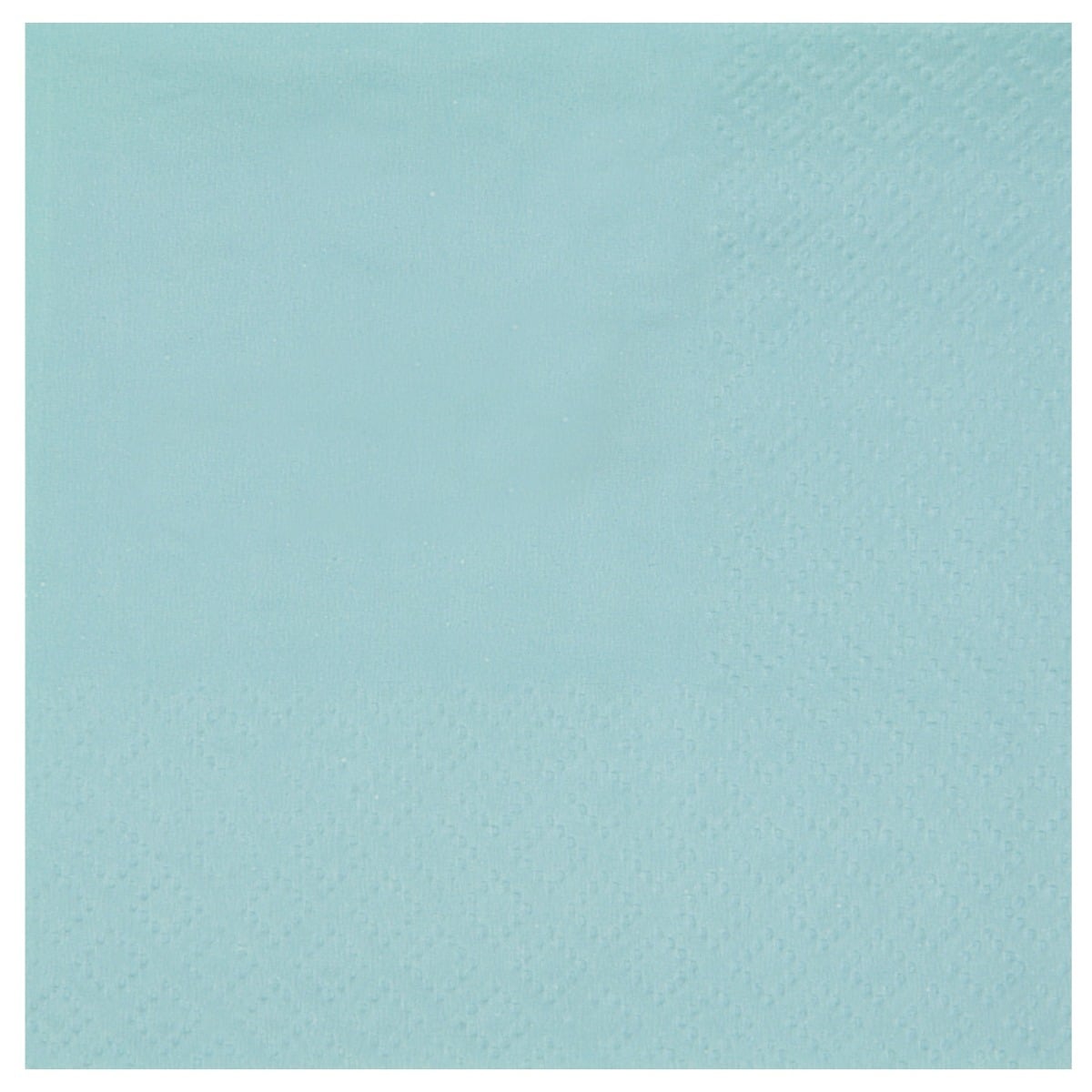 Serviettes Cocktail Airlaid - Bleu clair