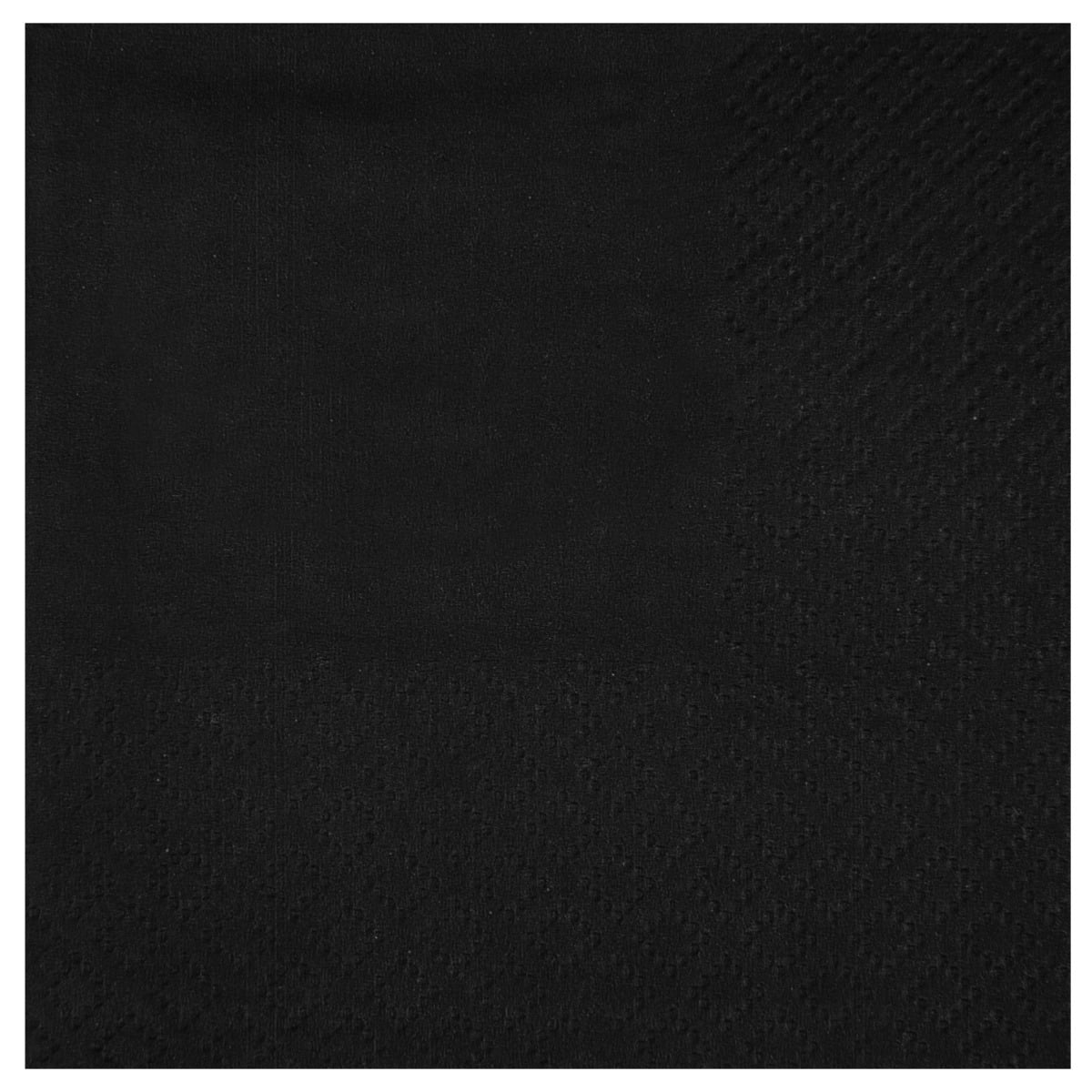 Serviettes Cocktail Airlaid - Noir