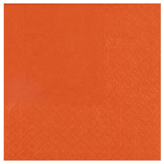Serviettes Cocktail Airlaid - Orange