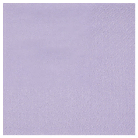 Serviettes Cocktail Airlaid - Lavande