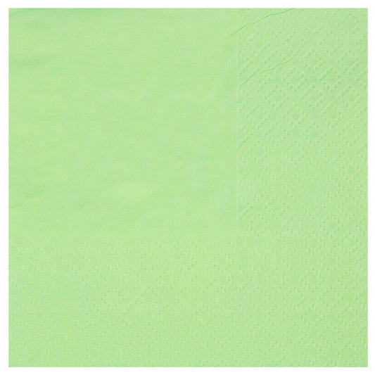 Serviettes Cocktail Airlaid - Menthe