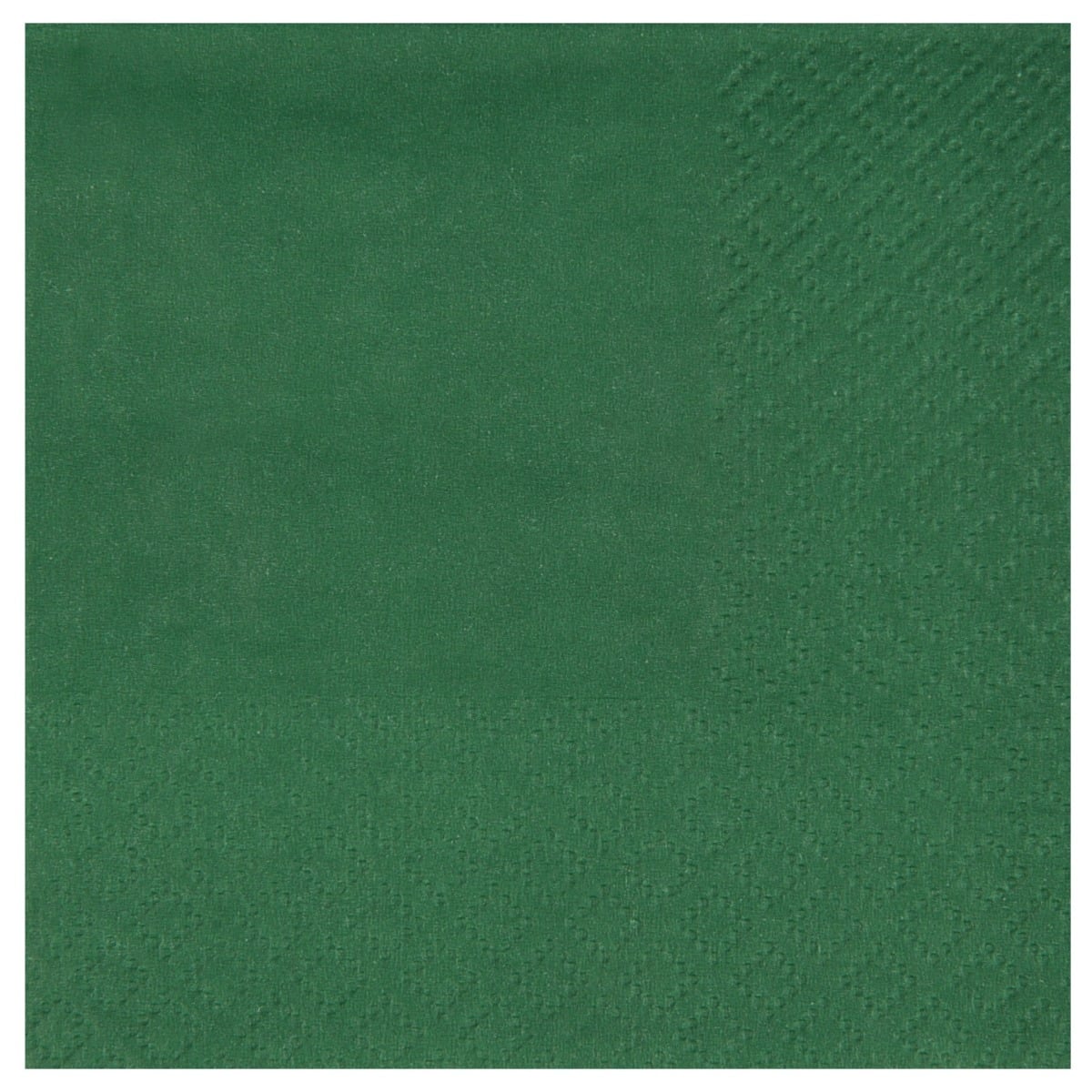 Serviettes Cocktail Airlaid - Vert foncé