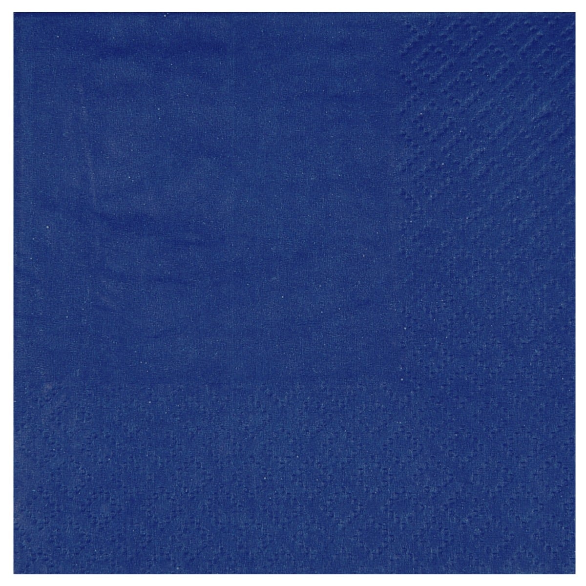 Serviettes Cocktail Airlaid - Bleu roi